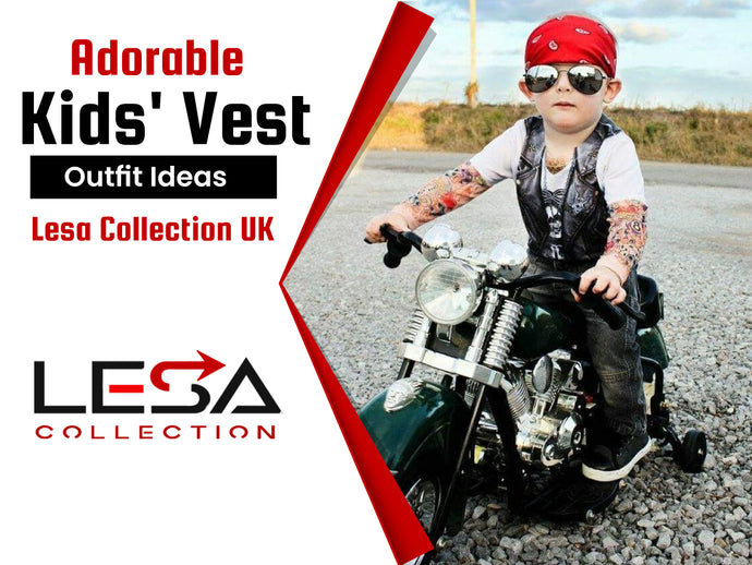 Cozy and Cute: Adorable Kids' Vest Outfit Ideas | Lesa Collection UK