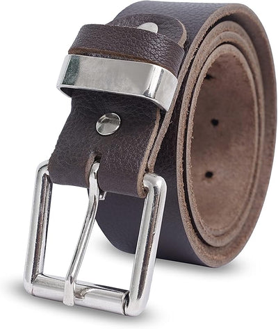 Lesa Collection Full Grain Hard-Wearing Leather Belt for Men